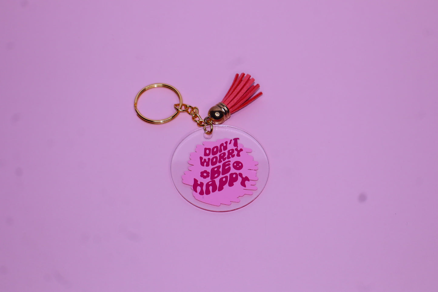 Keychain Don’t Worry be happy
