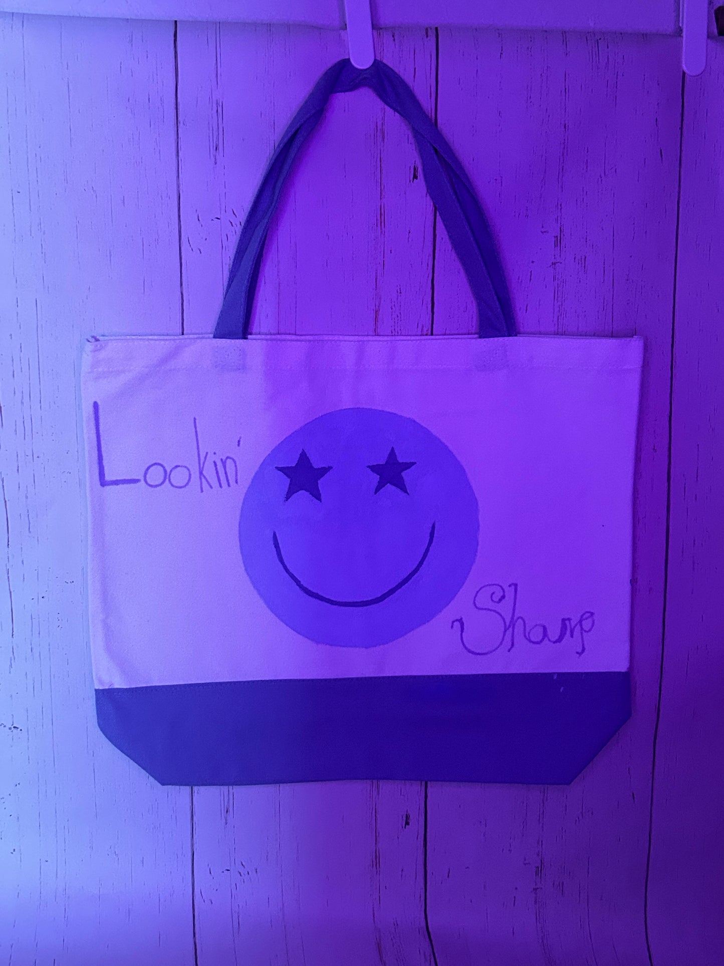 Lookin´Sharp Tote (purple)