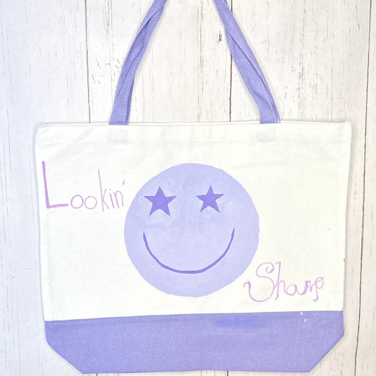 Lookin´Sharp Tote (purple)