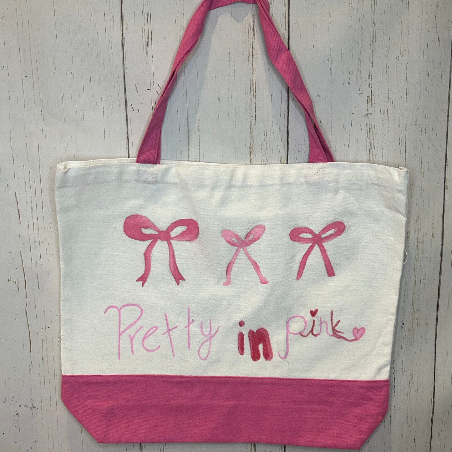 Pretty in Pink tote