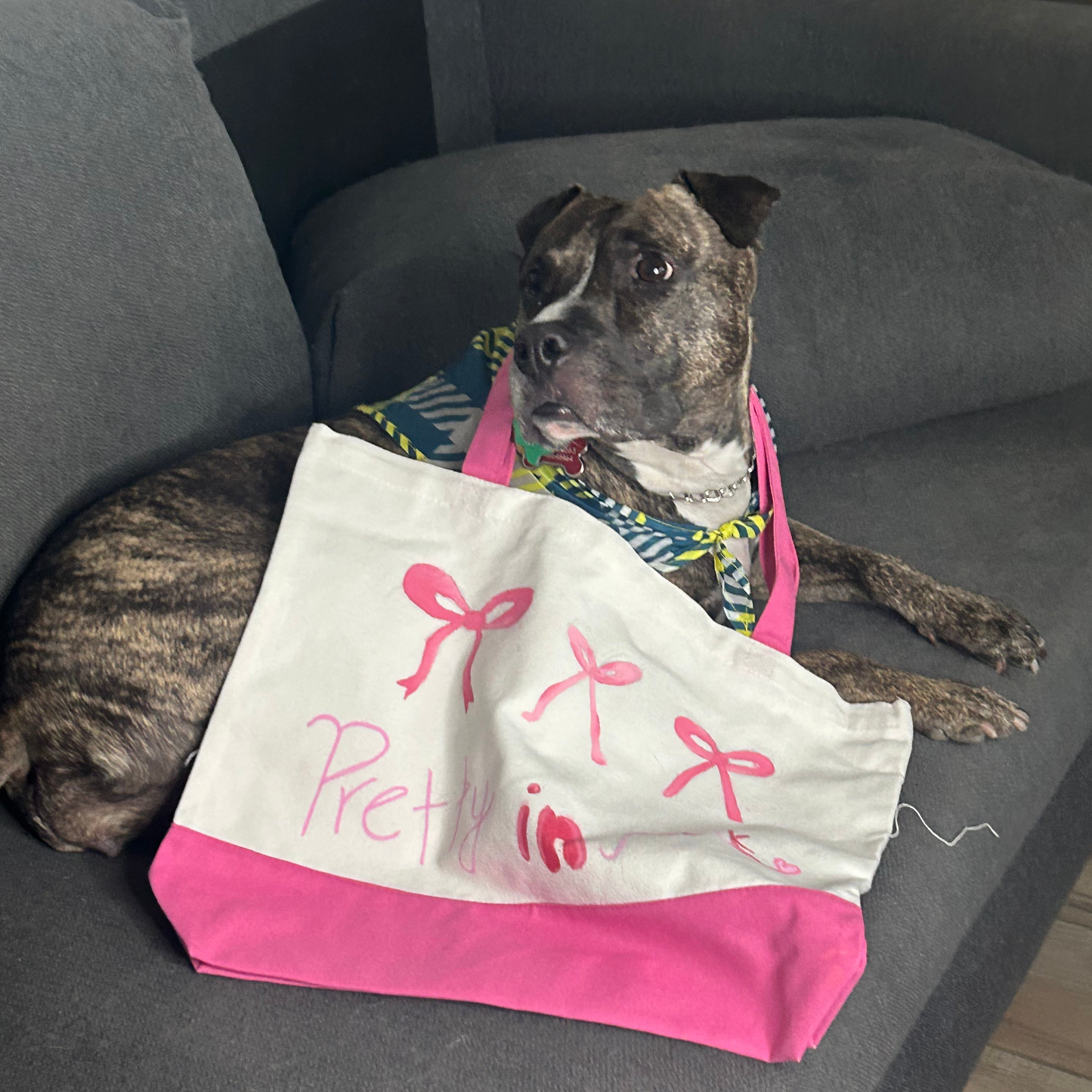 Pretty in Pink tote